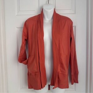 L.L. Bean Coral Open Cardigan Size XSmall